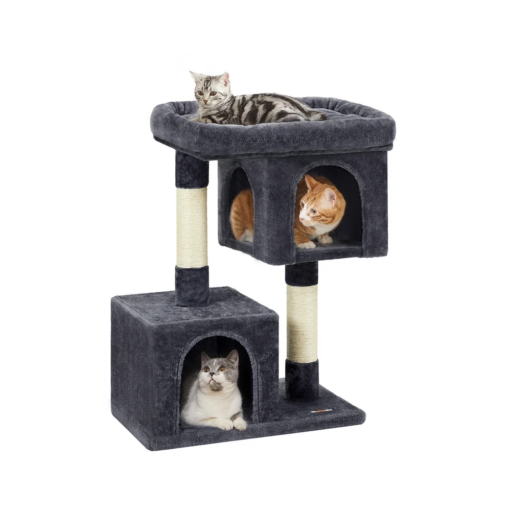 Tiragraffi per Gatti con Pali Ricoperti di Sisal - Image 3