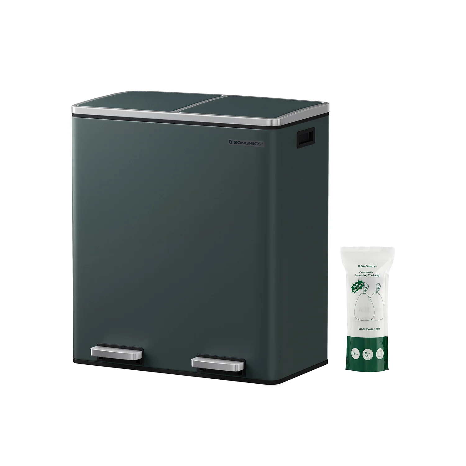 Pattumiera per Differenziata 2 Scomparti - Image 2