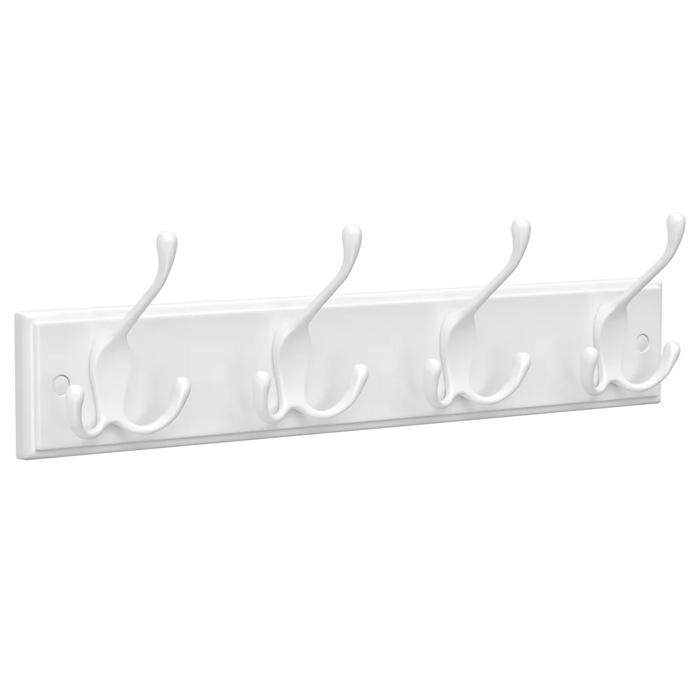Appendiabiti da Parete con 5 Ganci Tripli in Metallo - Image 2