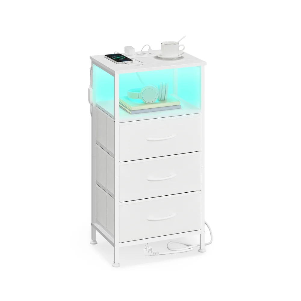 BELLAH Collezione - Comodino con ricarica e luce LED regolabile tramite app - Image 2