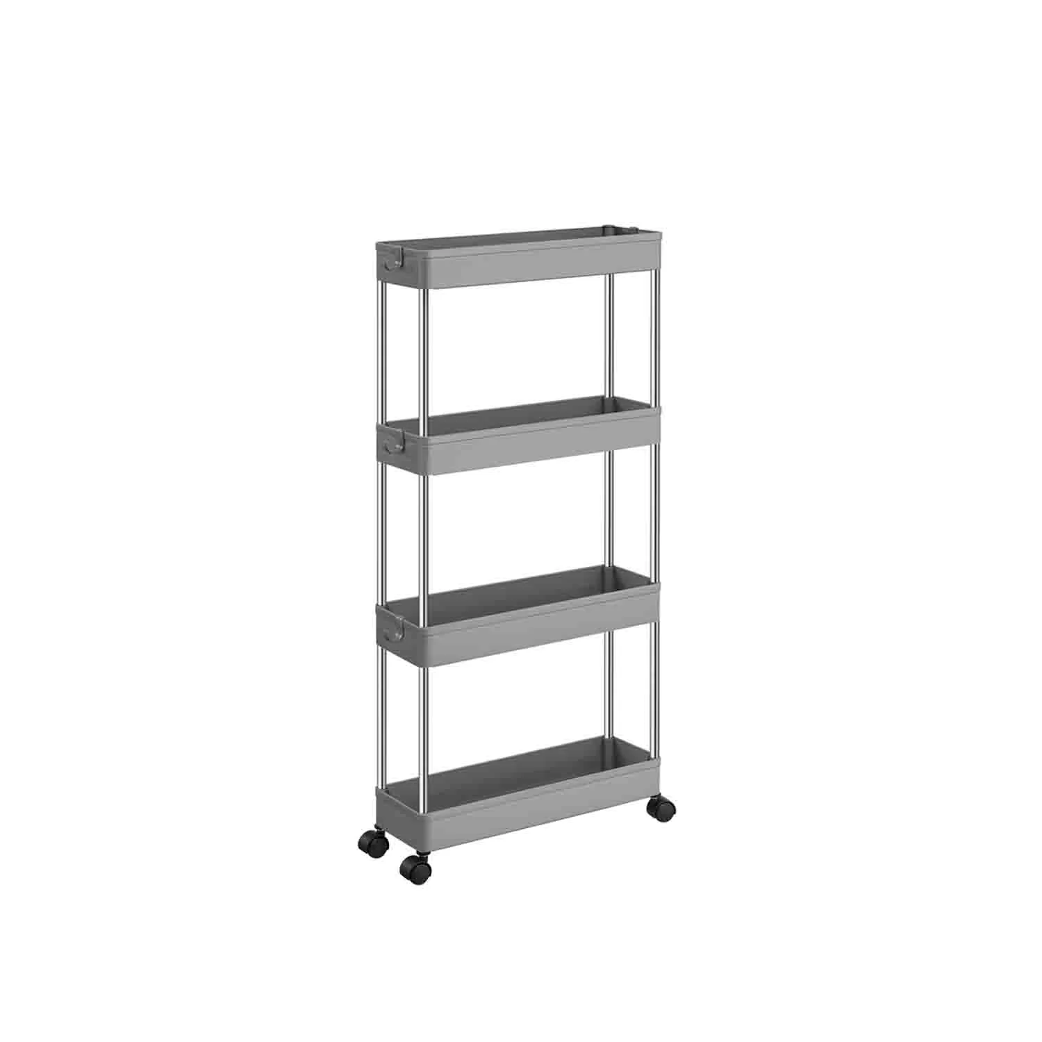 Carrello Portaoggetti con Ruote Salvaspazio in Cucina Bagno Ufficio - Image 2