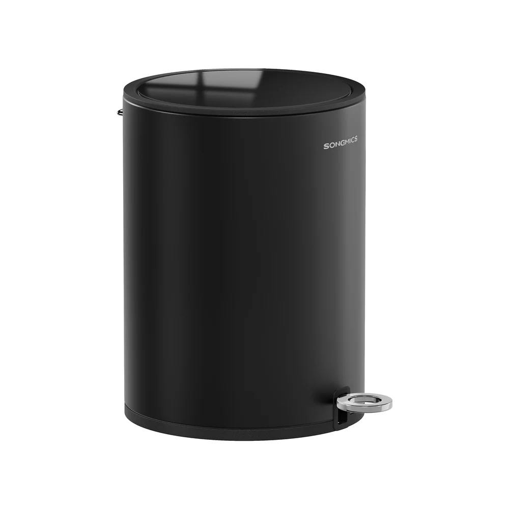 Pattumiera da Bagno con Coperchio di Chiusura Morbida Secchio Interno Rimovibile - Image 4