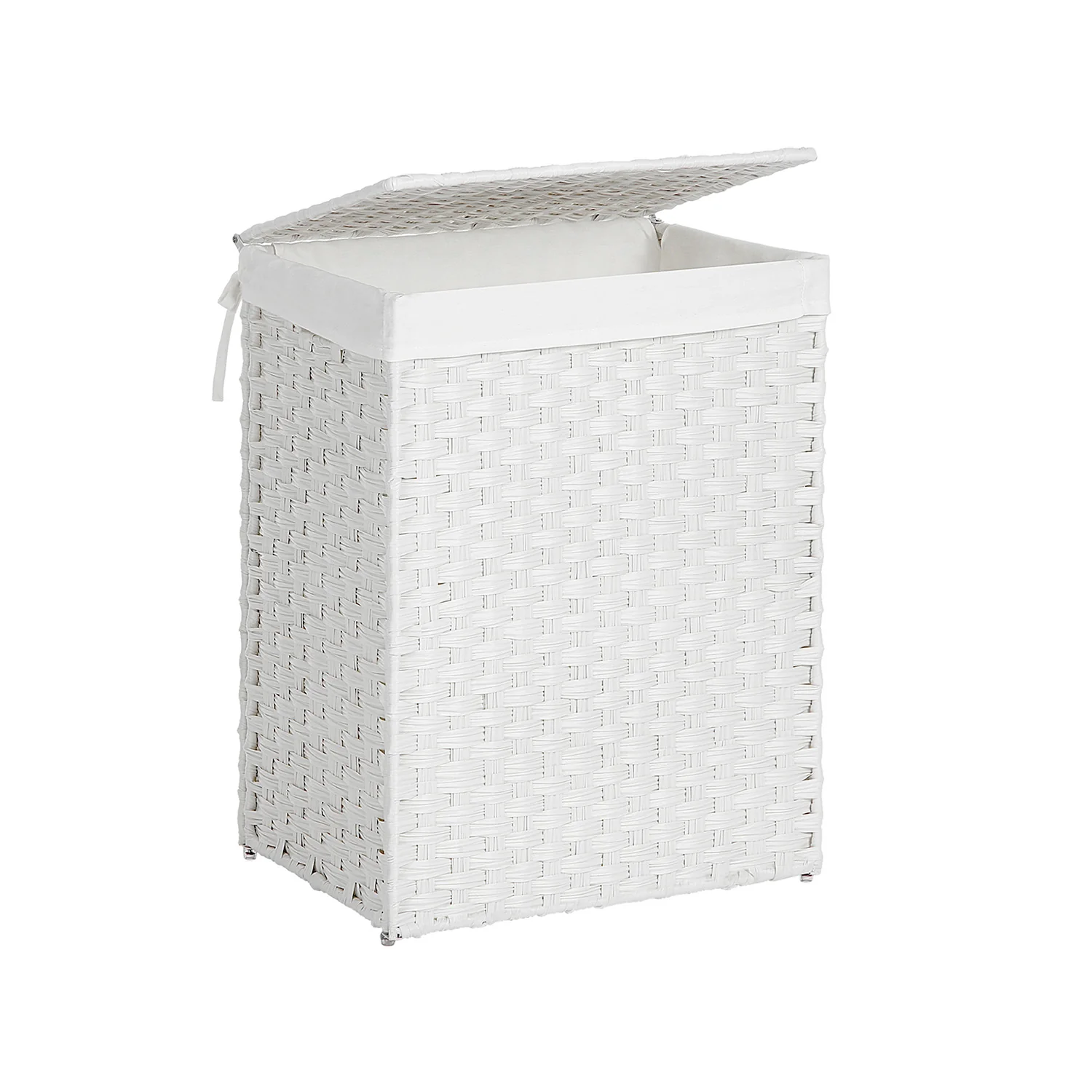 Cesto Porta Biancheria Intrecciata a Mano 90 L - Image 2