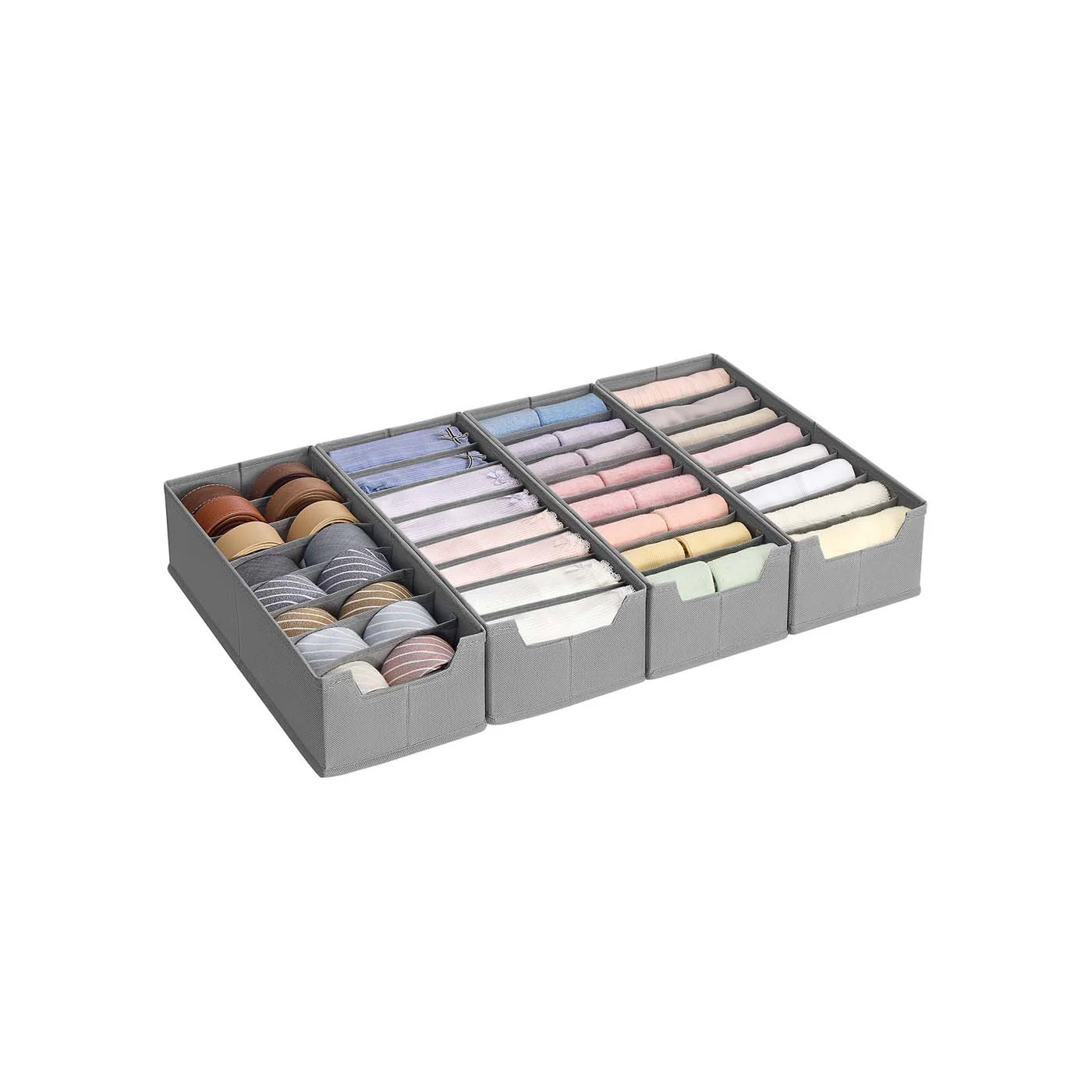 Divisori per cassetti pieghevoli per biancheria compatibili IKEA - Image 3