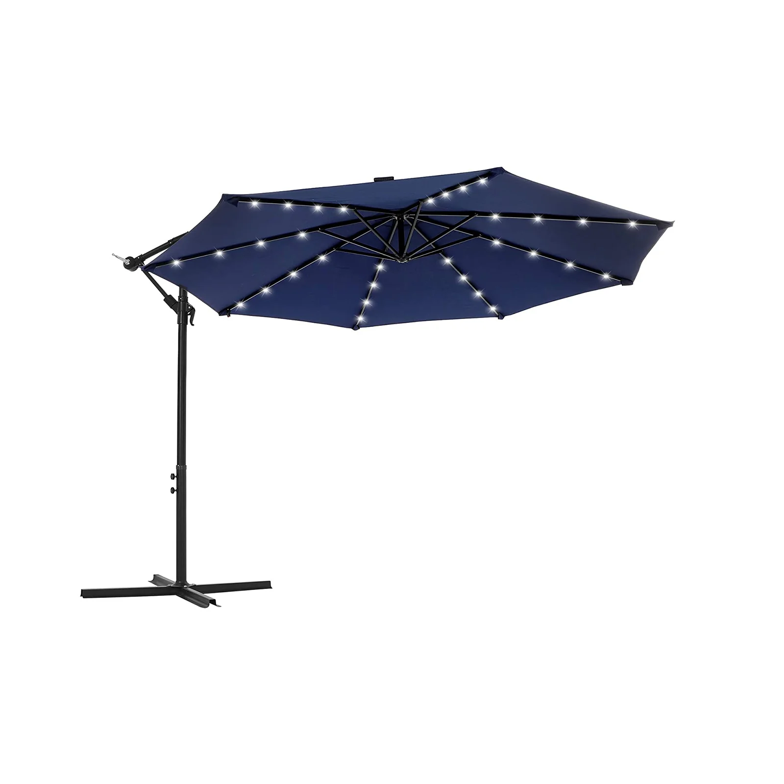 Ombrellone da Giardino Decentrato con 32 Luci a LED - Image 2