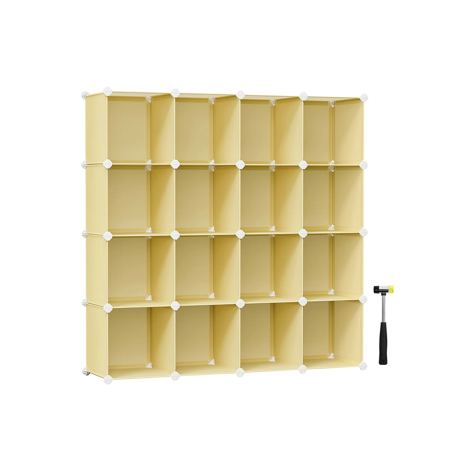 Scarpiera Componibile a Cubi Modulari per Camera da Letto Cabina Armadio - Image 3