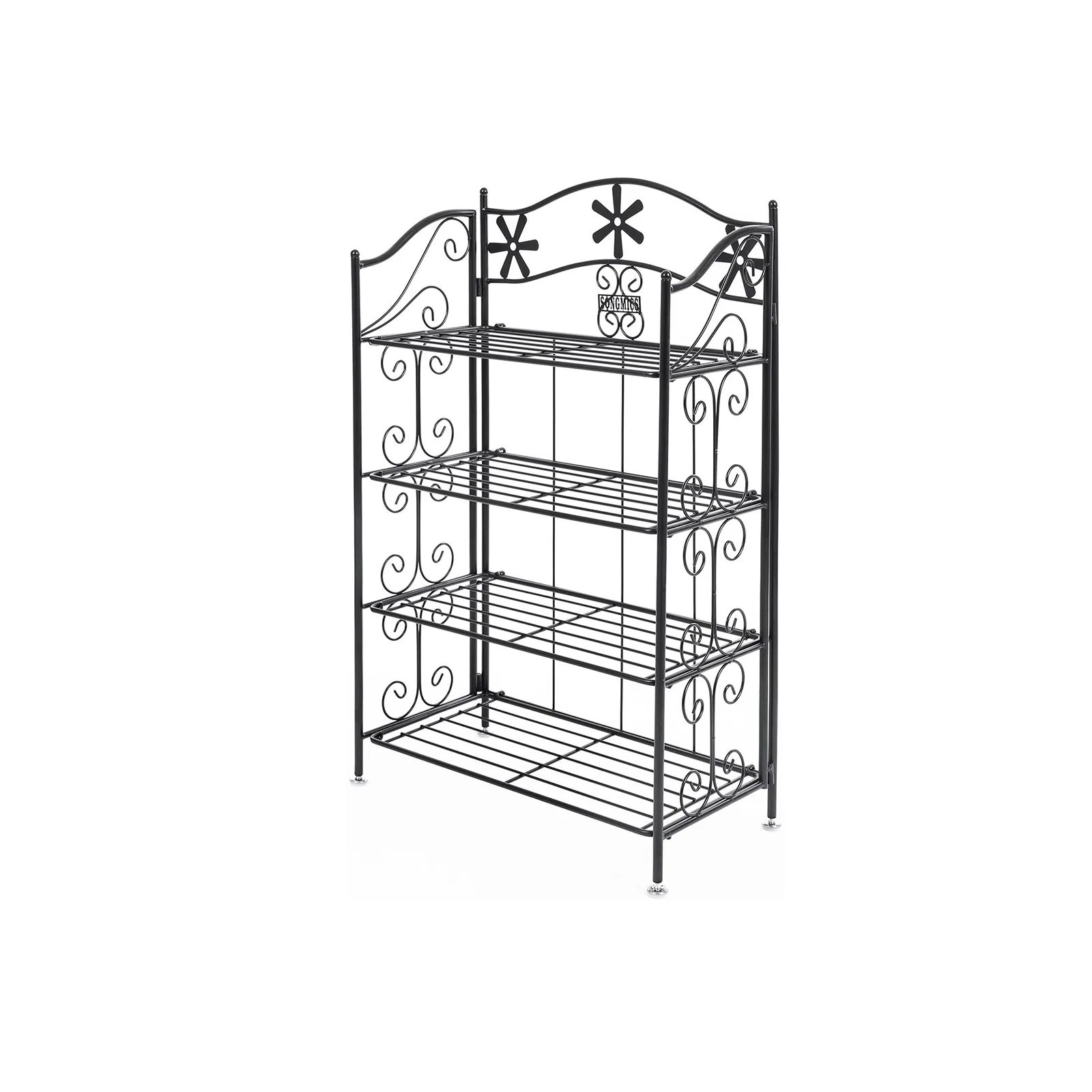 Scaffale da Bagno a 4 Ripiani