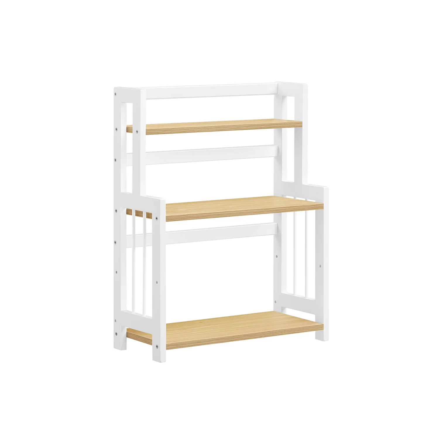 Scaffale per Spezie con Cornice in Bambù per Cucina Sala da Pranzo
