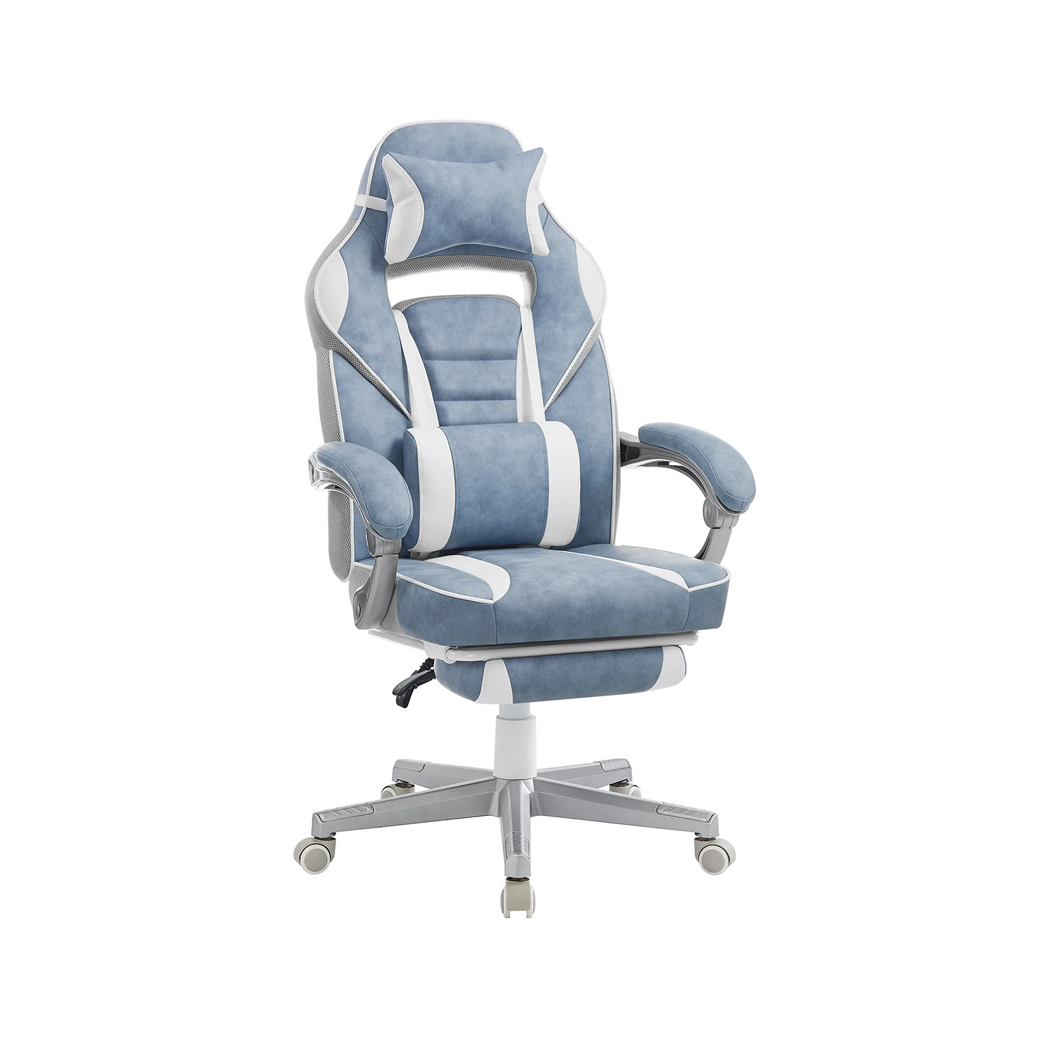 Sedia da Ufficio Ergonomica con Poggiapiedi Telescopico Schienale Regolabile - Image 5