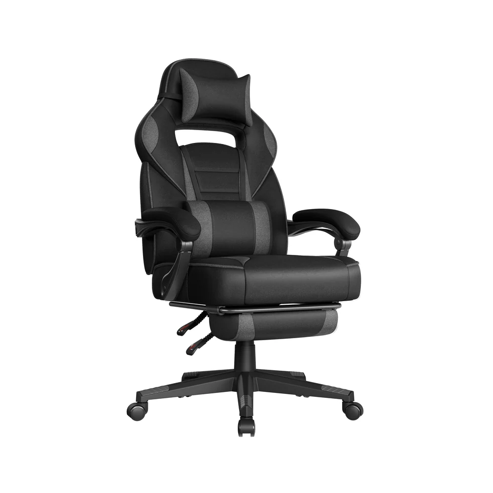 Sedia da Ufficio Ergonomica con Poggiapiedi Telescopico Schienale Regolabile - Image 6