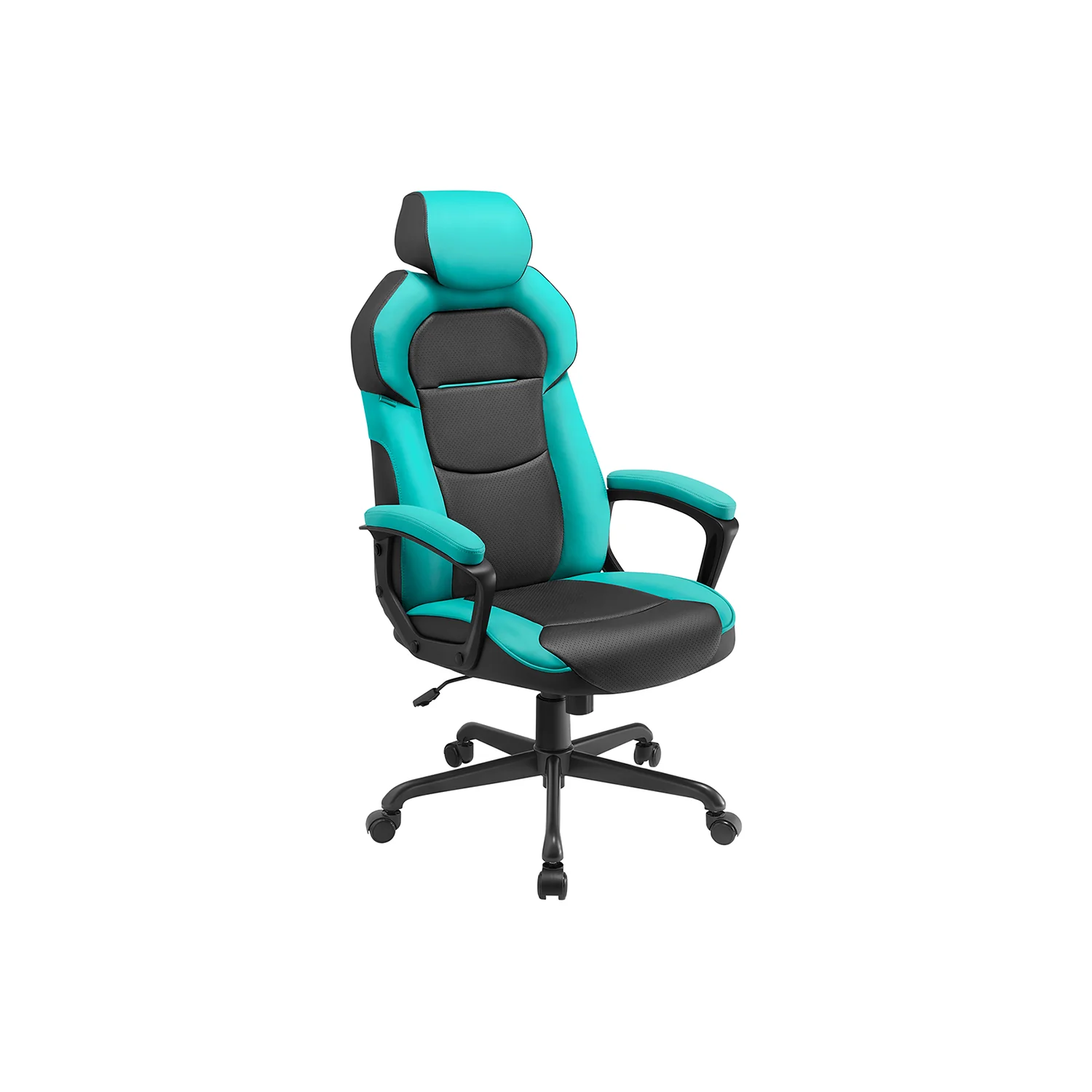 Sedia da Ufficio Regolabile Nero - Image 2