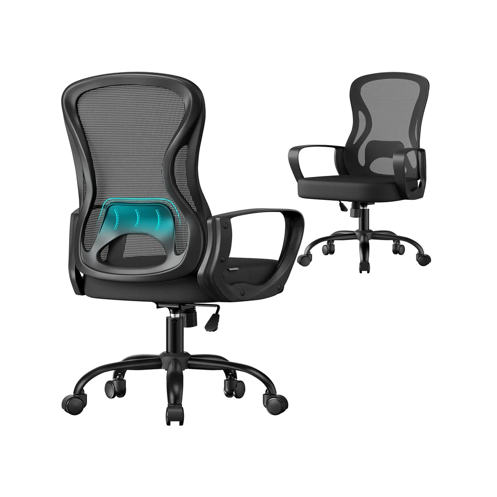 Sedia Ufficio Ergonomica con Schienale in Rete - Image 3
