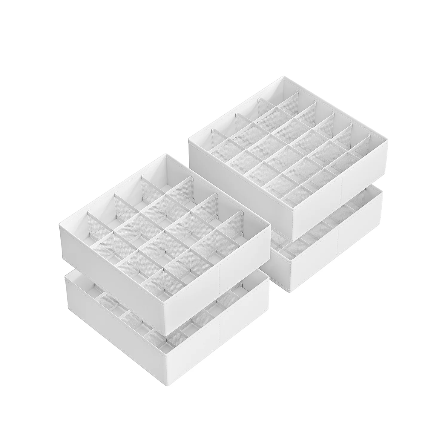Set di Organizzatori per Cassetto Armadio per Calze Pieghevoli - Image 3