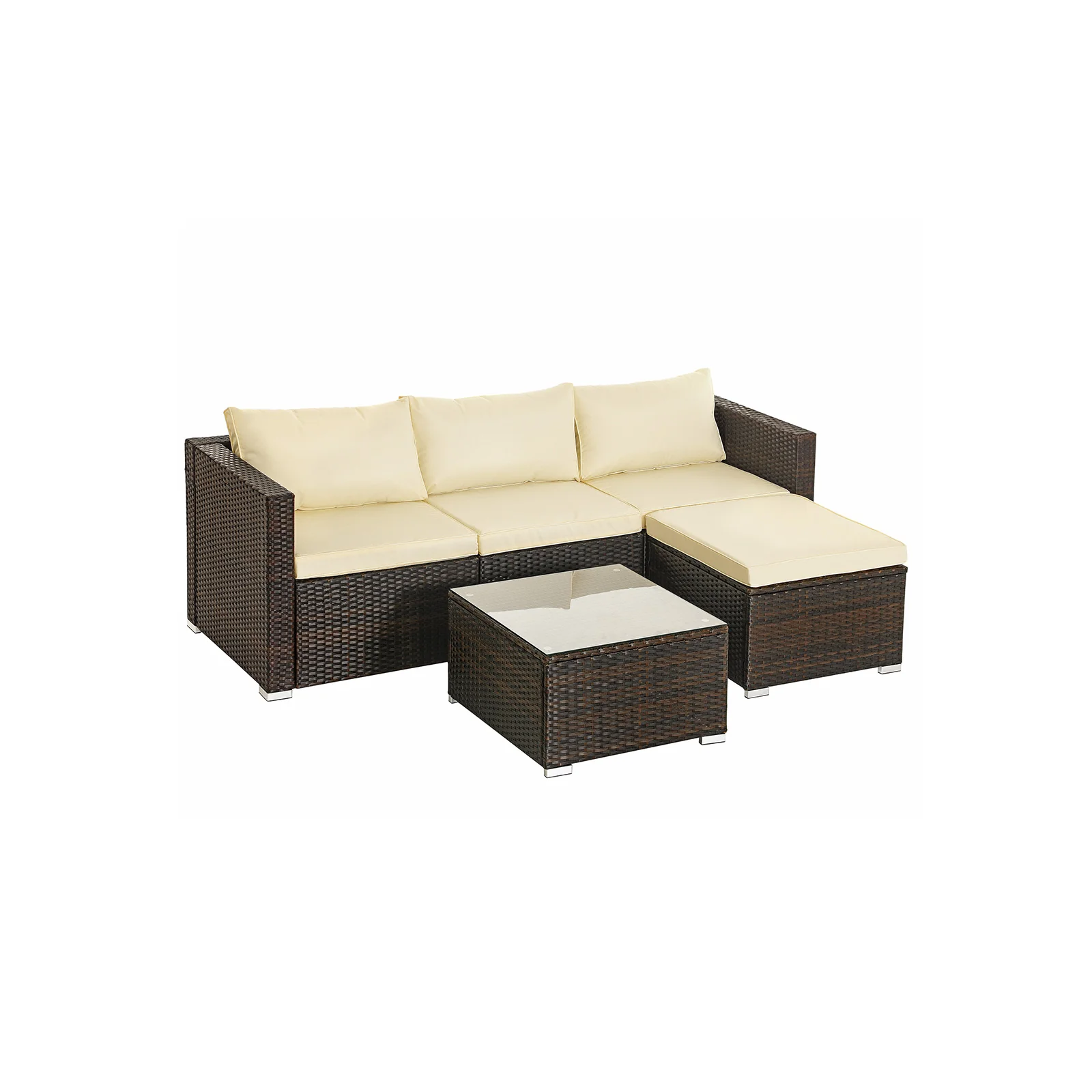 Set di 5 Mobili da Giardino