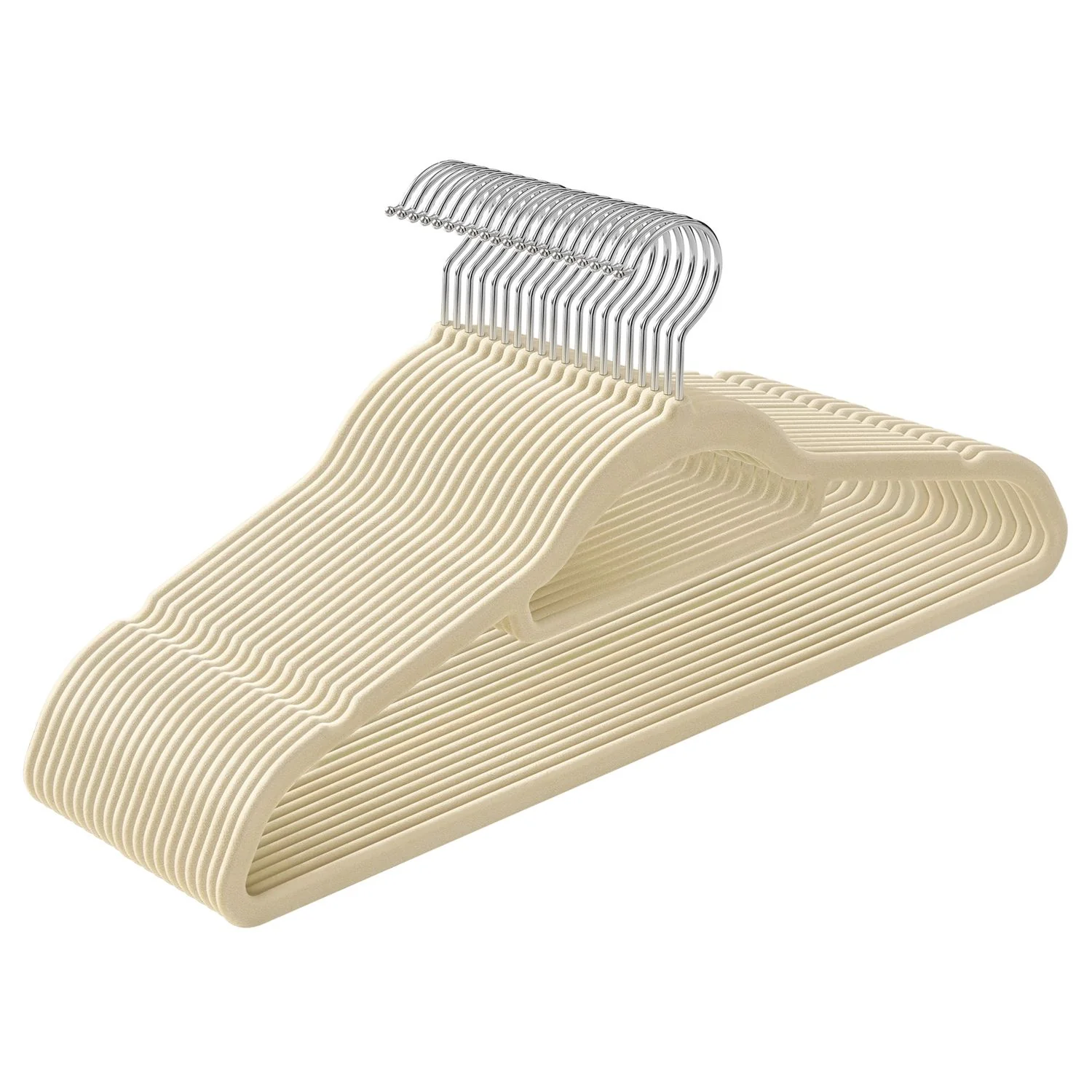 Set di Grucce Vellutate con Superficie di Velluto Antiscivolo - Image 3