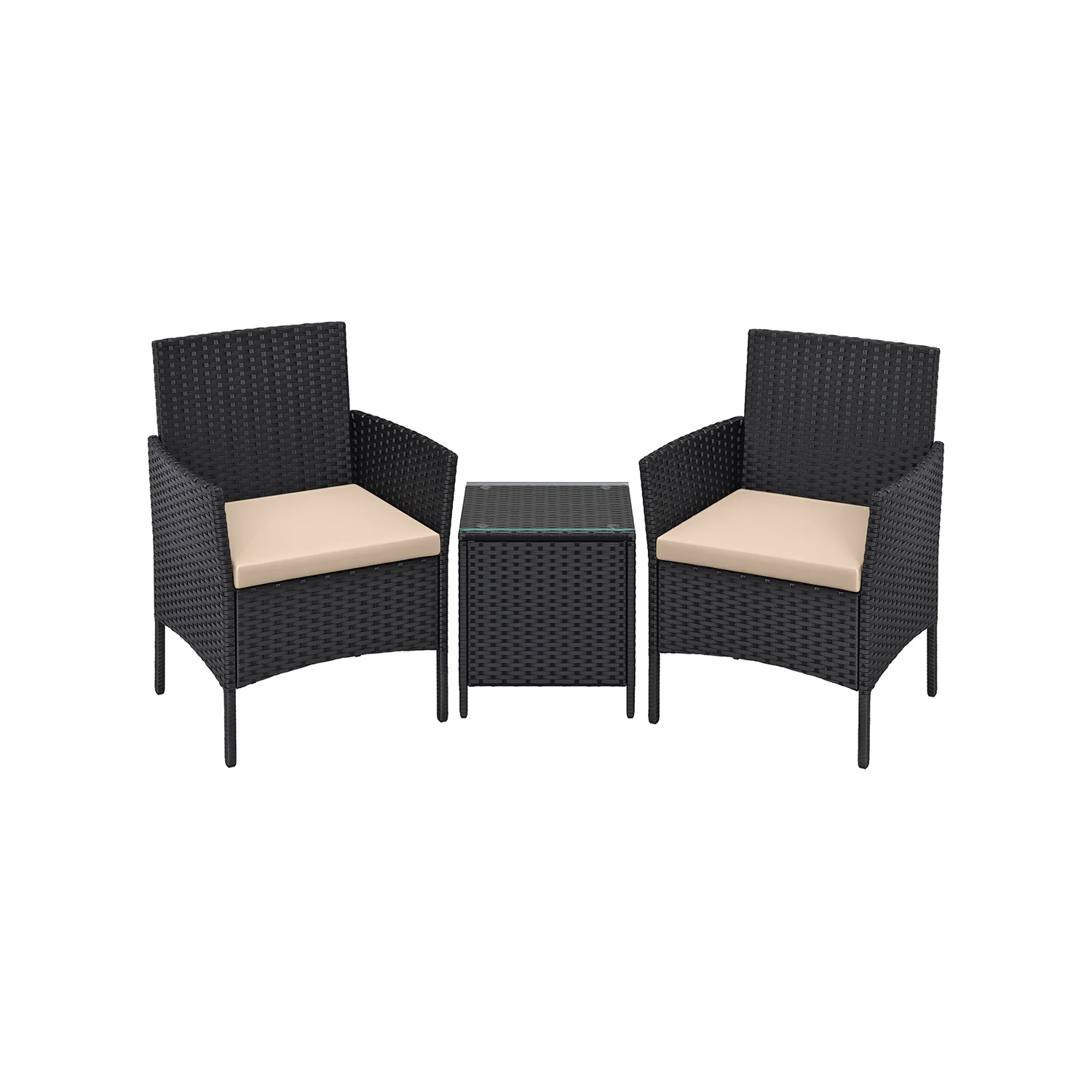 Set di Mobili da Giardino in Polyrattan