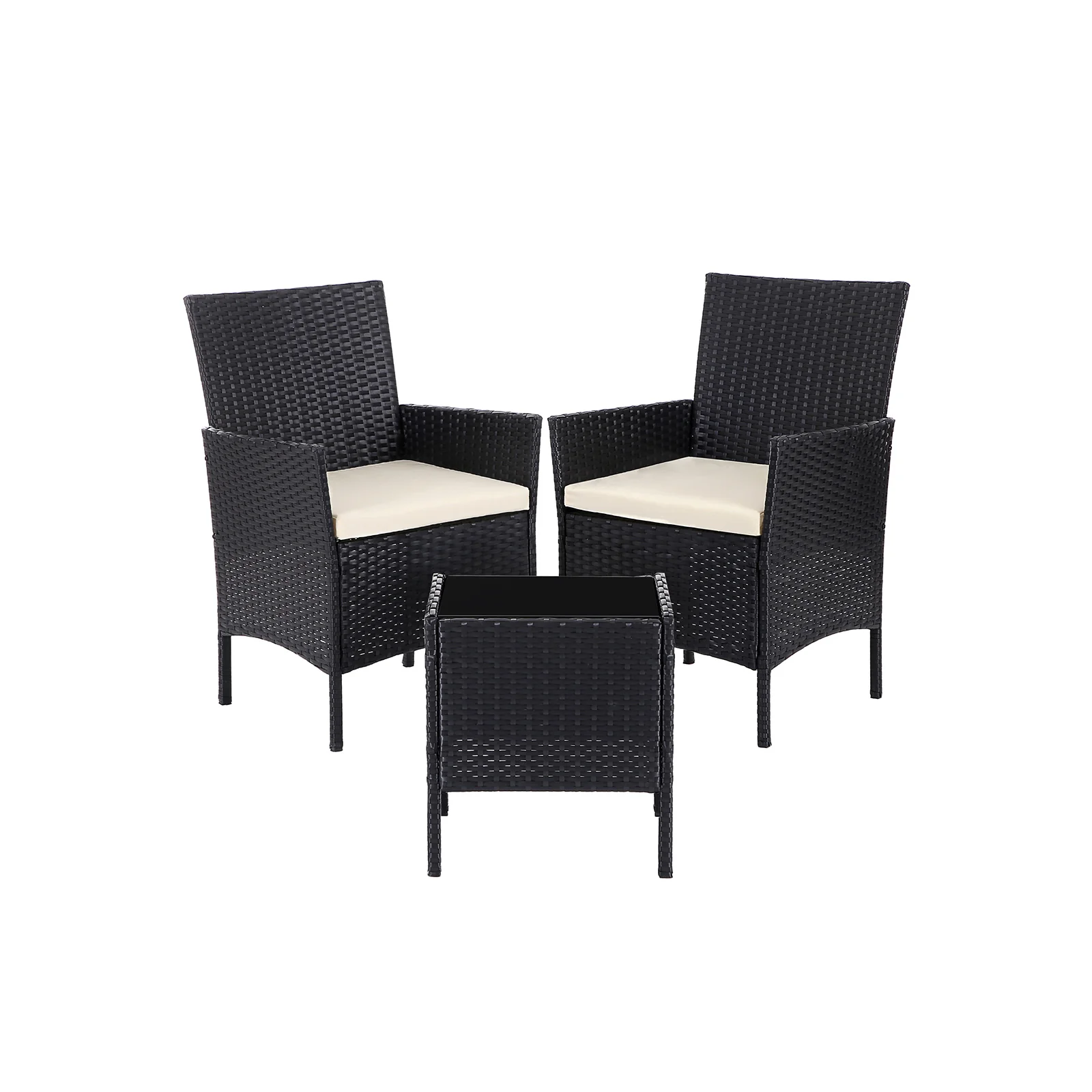 Set di Mobili da Giardino in Polyrattan Salotto da Giardino - Image 2