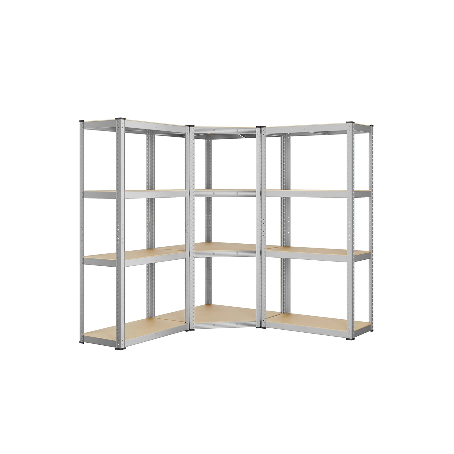 Scaffale Angolare in Acciaio per Carichi Pesanti per Garage Magazzino - Image 2