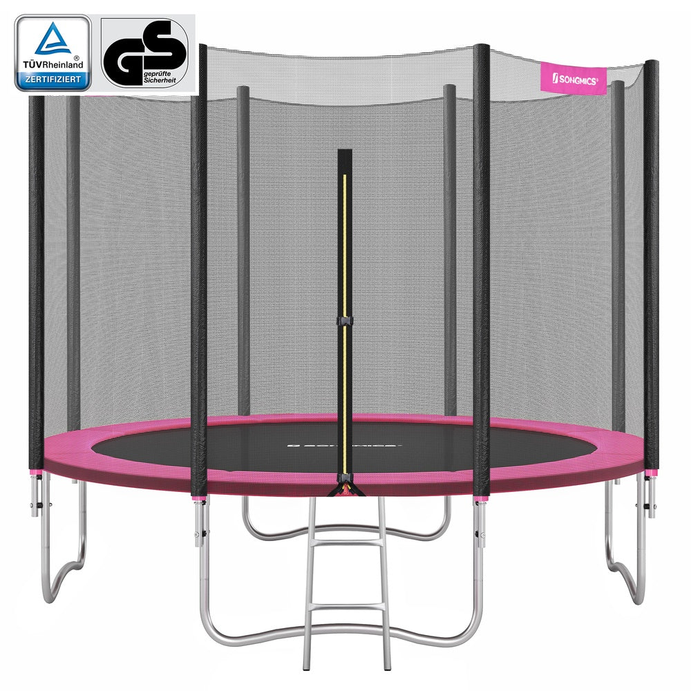 Trampolino da Giardino con Recinto di Sicurezza Coperta per Molle - Image 4