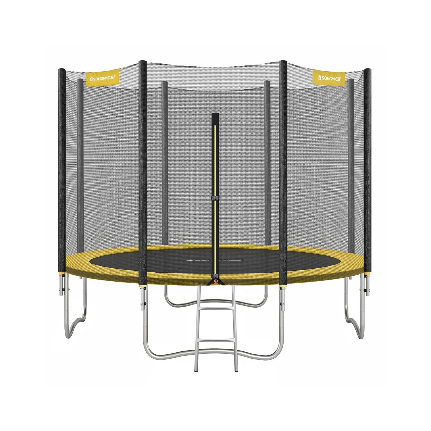 Trampolino da Giardino con Recinto di Sicurezza Coperta per Molle - Image 5