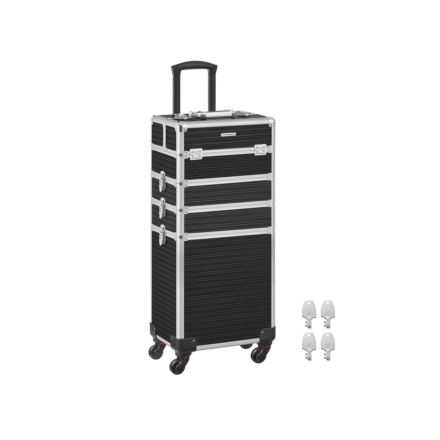 Valigetta Porta Trucchi 4 in 1 Nero