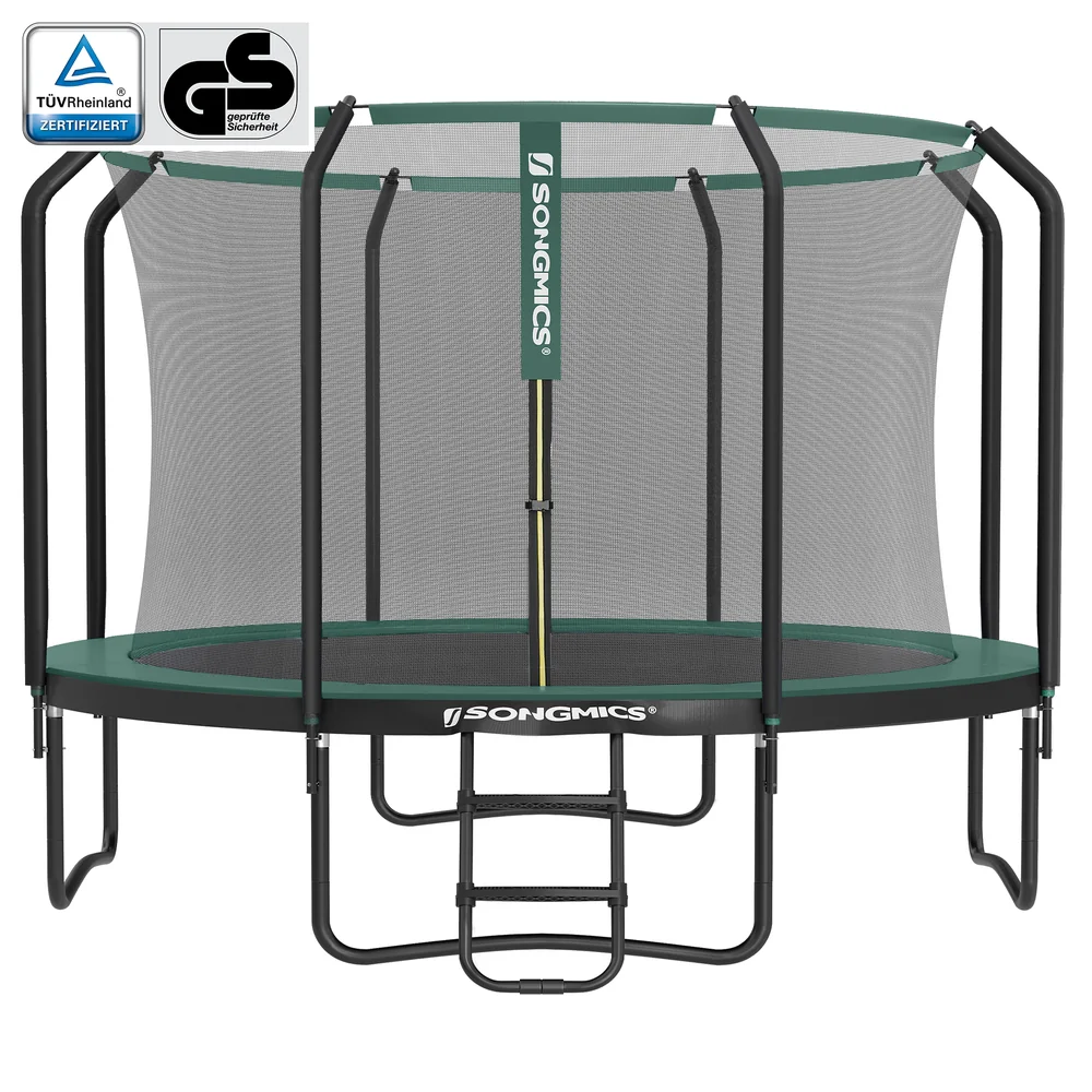 Trampolino da Giardino Rotondo con Rete di Sicurezza Interna - Image 2
