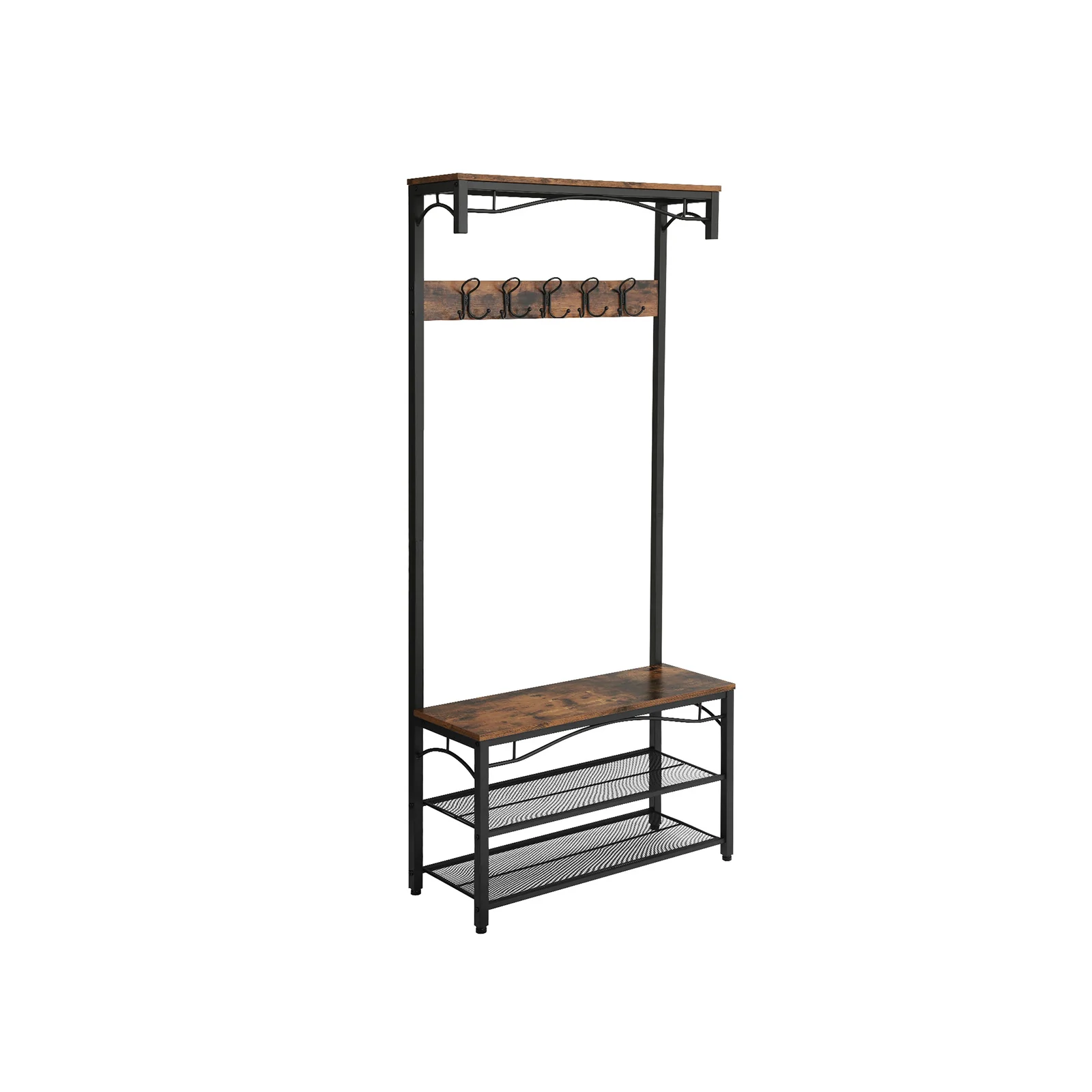 Appendiabiti con Scaffale Portaoggetti
