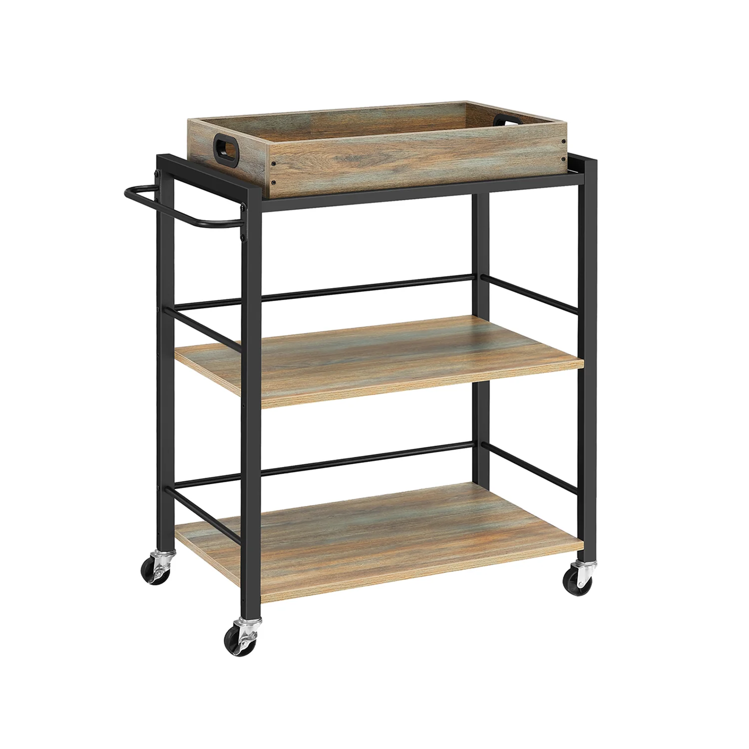 Carrello da Cucina con Vassoio Rimovibile - Image 3