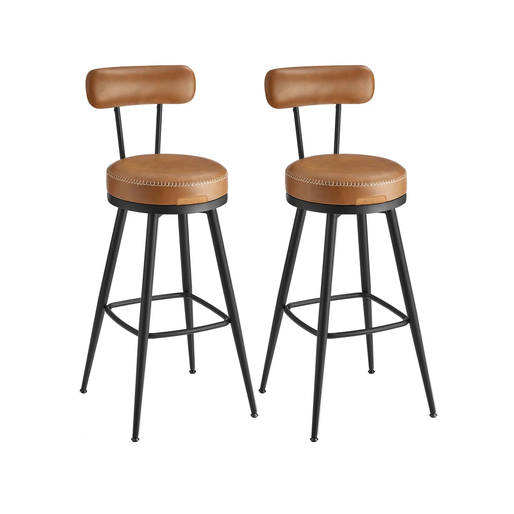 EKHO Collezione Sgabelli Cucina Girevoli con Schienali - Image 4