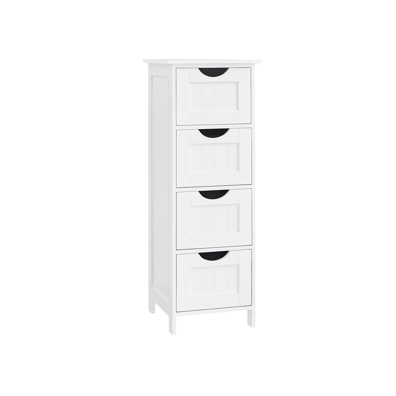 Mobile da Bagno, Cassettiera, con 4 Cassetti, 30 x 30 x 82 cm - Image 3