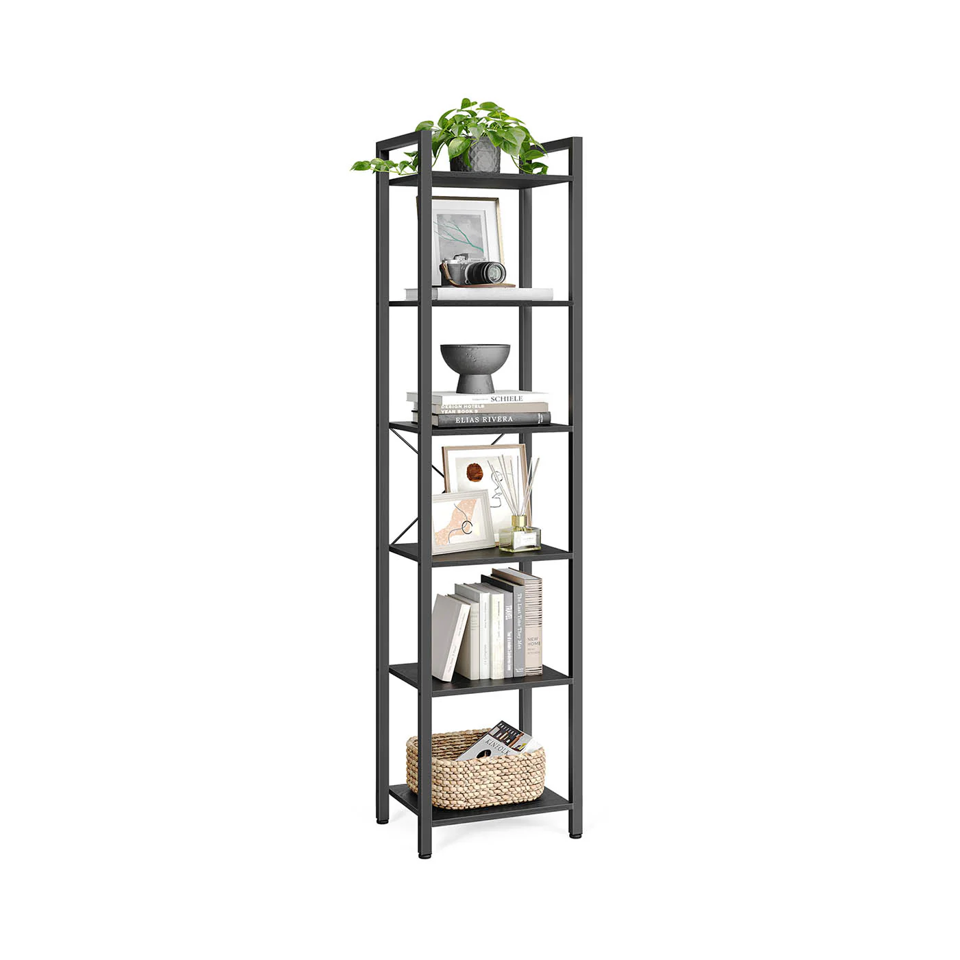 Scaffale a 6 Ripiani Libreria per Ufficio - Image 4