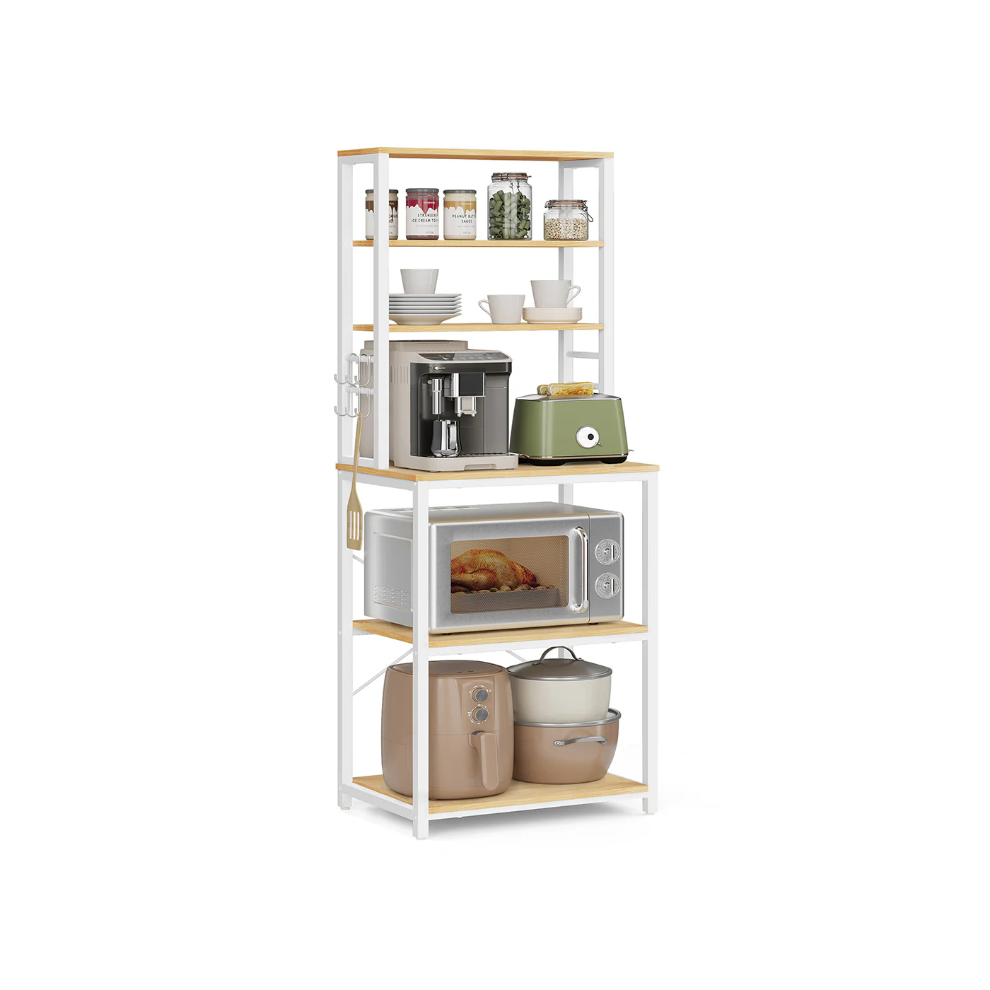 Scaffale da Cucina a 6 Ripiani